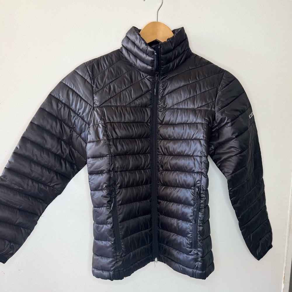 Boulder Gear Kids Black Zip Puffer Jacket Medium Unisex Boys Girls 9 10 Winter